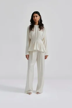 Carlotta satin pants