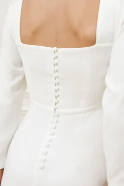 Carmen brudklänning