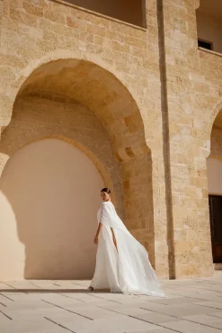 Dixie cape brudslöja