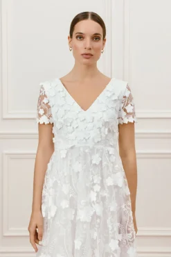Flora brudklänning