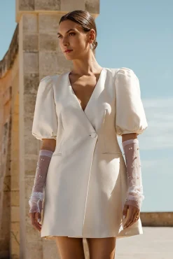 Handskar med pärlor