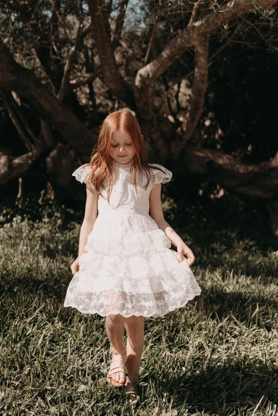 Mini Camille Brudnäbbsklänning