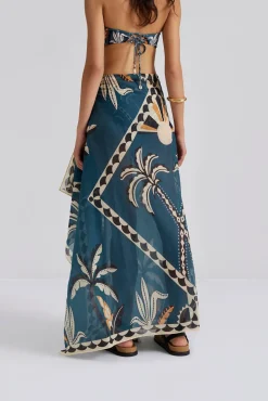 Mönstrad strandsarong