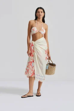 Mönstrad strandsarong