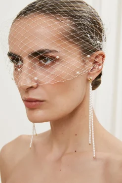 Pärlslöja med nät