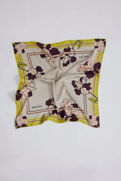 Sidensjal twill 80x80