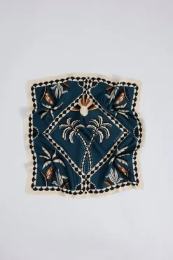 Sidensjal twill 65x65