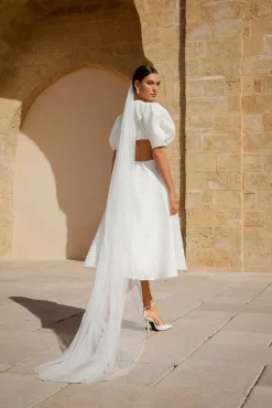 Sky mist lång slöja